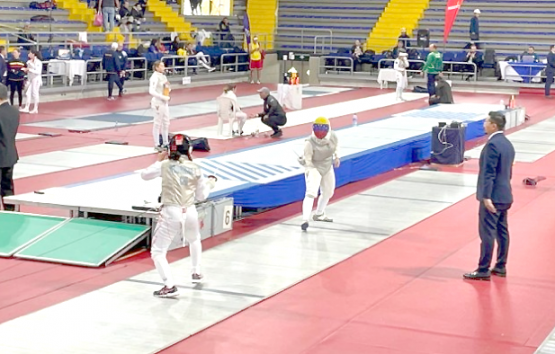 Magallánica en Panamericano Juvenil de Esgrima