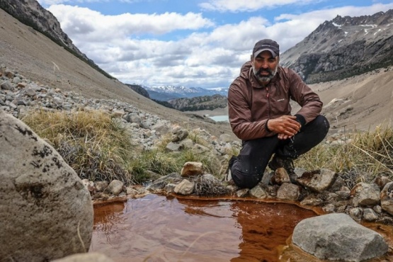 Documentalistas de NatGeo encontraron aguas termales en Santa Cruz