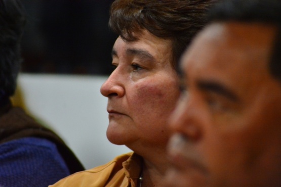 Mónica Gutiérrez, interventora de Tránsito municipal. 