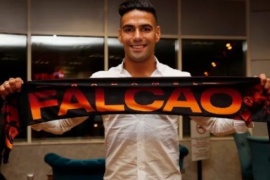 La respuesta de Falcao a un hincha que le reprochó no haber vuelto a River