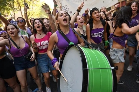 8M: las mejores fotos de la marcha por el Día de la Mujer