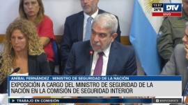 Con Rosario como eje, Aníbal Fernández expone ante la Comisión de Seguridad de Diputados