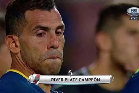 Tévez habló de su ausencia en la final de Madrid contra River