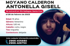 Buscan a menor de edad extraviada en Río Gallegos