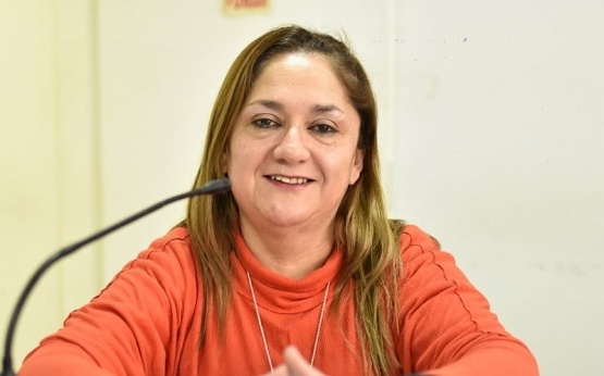Concejal del Frente de Todos de Caleta Olivia,  Paola Álvarez.