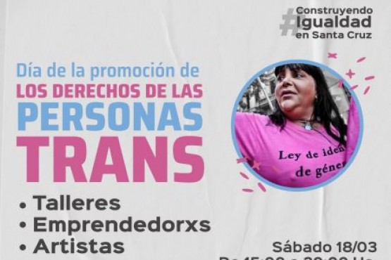  Encuentro por el Día de la Promoción de los Derechos de las Personas Trans en Río Gallegos