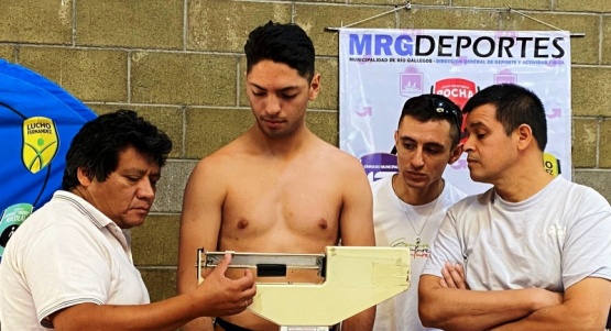 Pesaje: Todo listo para la vuelta del Box al Rocha. 