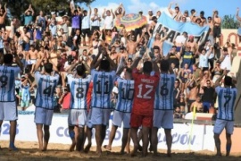 Argentina se metió en la final de la Copa América de fútbol playa y definirá ante Brasil