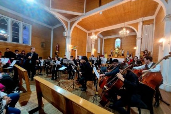 Celebraron el 18º aniversario de Orquesta del Barrio con un concierto