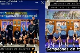 Papu Gómez quedó afuera de la foto de los campeones del mundo y su feroz reacción detonó las redes