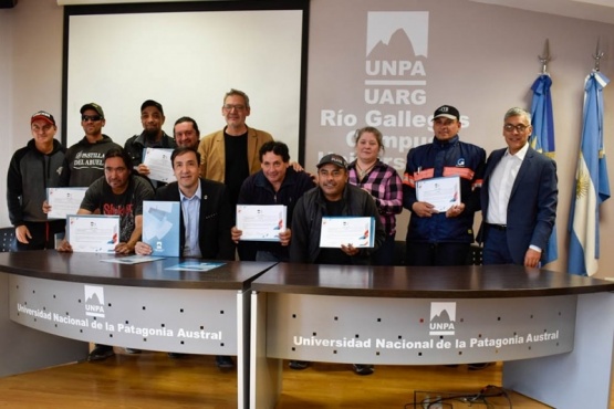 Autoridades de la UNPA UARG reconocieron la labor del personal municipal Río Gallegos