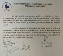 Policía y Retirados rechazaron la propuesta del Ejecutivo