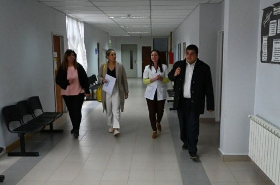 Gobierno mantuvo reuniones de trabajo en el Hospital de Perito Moreno