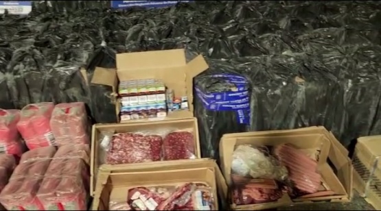 Más 60 de mil cajetillas de cigarros, yerba mate y carne incautaron funcionarios de la Aduana