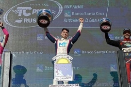 Gabriel Gandulia ganó en TC Pista: "Muy agradecido a todo el equipo"