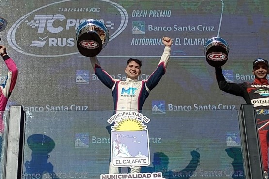 Gabriel Gandulia ganó en TC Pista: 