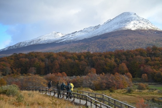 Inauguración de obras en el Parque Nacional Tierra del Fuego