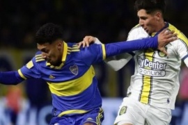 Boca enfrenta a Rosario Central en busca de la recuperación en el torneo local