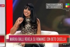 Marixa Balli reveló que tuvo un romance con Beto Casella