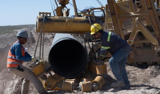 Avanza la obra del Gasoducto Néstor Kirchner: anunciaron la última partida de tubos