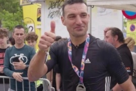 Lionel Scaloni completó una prueba de ciclismo de 167 kilómetros en Mallorca: "Valió la pena"