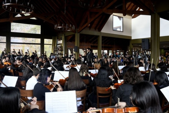 Gran presentación de la Orquesta Binacional en la 5ª edición de Glaciares en Concierto