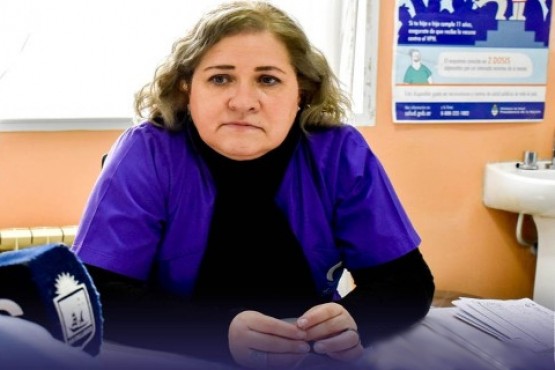 Dra. Marcela Gonzáez, secretaria de Salud Pública Municipal. 