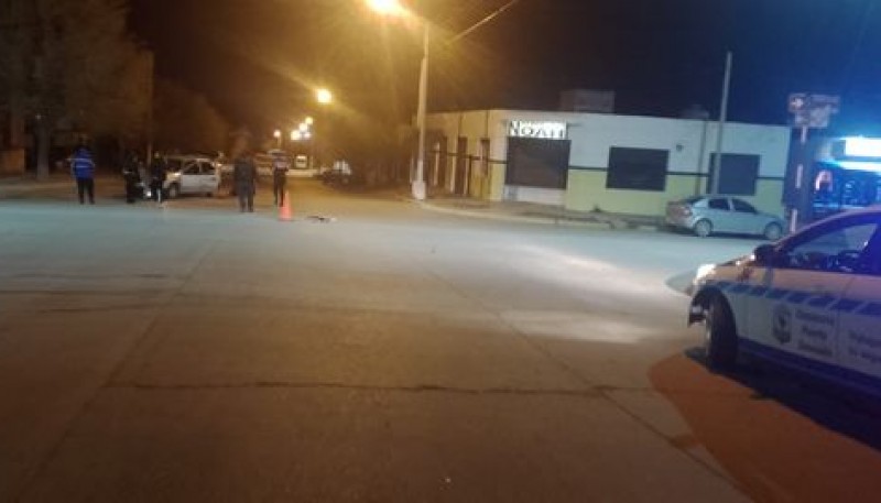 Chocó contra otro vehículo y se dio a la fuga 