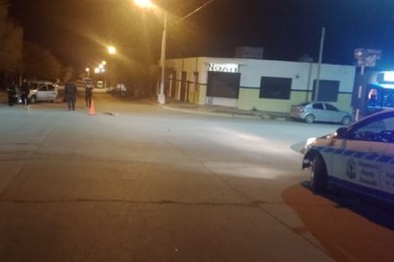 Chocó contra otro vehículo y se dio a la fuga 