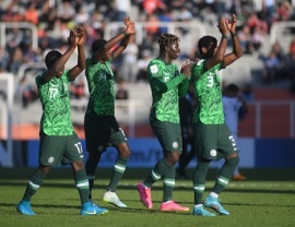 Nigeria abrió la sede de Mendoza y superó 2 a 1 a República Dominicana