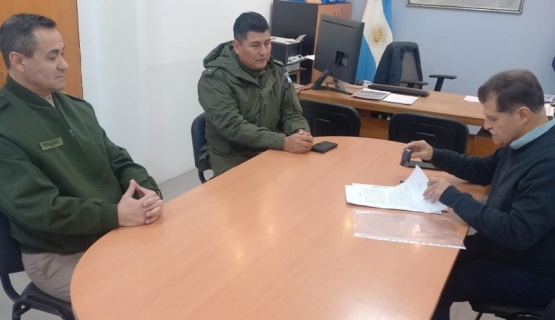 Trabajos en la red cloacal: Municipalidad firmó acta acuerdo con Gendarmería