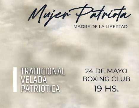 En la Velada se estrenará la obra “Mujer Patriota”