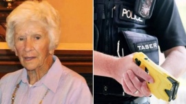Una mujer de 95 años murió tras descarga de pistola Taser