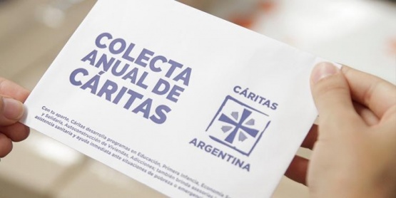 El 10 y 11 de junio se realizará la tradicional colecta de Cáritas Argentina