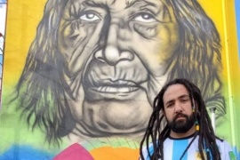 Santa Cruz presente en el 4° Encuentro Sudamericano de Muralistas y Grafiteros