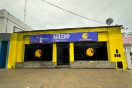 Se abrió un local partidario de Javier Milei en Río Gallegos