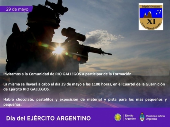 El Ejército Argentino cumple 213 años