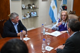 Alicia Kirchner recibió a autoridades de la Comisión Arbitral