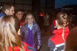 Alicia destacó la labor del “único Centro de Entrenamiento de la Patagonia Sur”