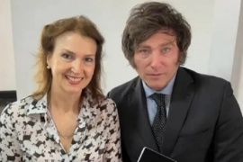 Javier Milei presenta a Diana Mondino como candidata a diputada