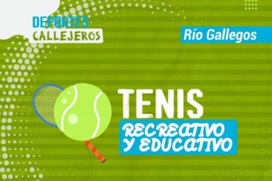 Educación impulsa la propuesta de “Tenis Recreativo y Educativo”