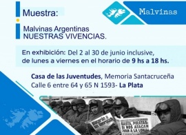 Casa de las Juventudes inaugura la muestra "Malvinas Argentinas - NUESTRAS VIVENCIAS"