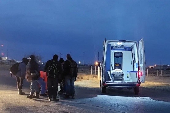 Ciclista terminó hospitalizado tras ser impactando por una motocicleta 