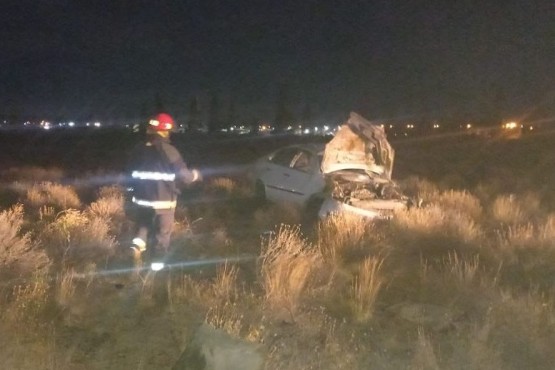 Un joven perdió la vida tras volcar 