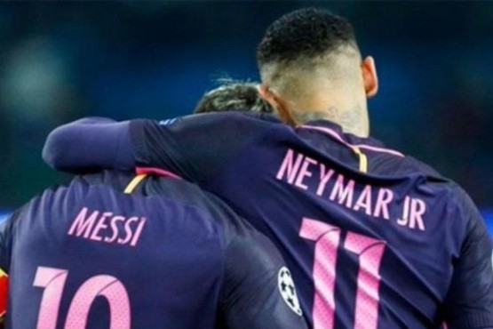 El mensaje de Neymar sobre la despedida a Lionel Messi: 