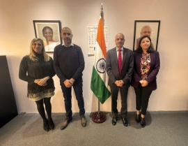 Autoridades provinciales mantuvieron encuentro con el embajador de la India