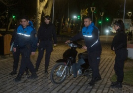 Recuperan una moto robada