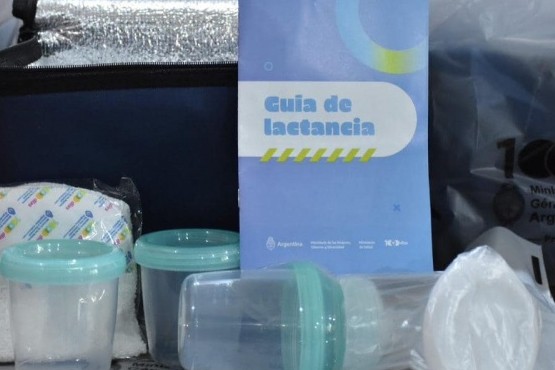 Cómo son los kits de lactancia que se distribuirán en la provincia