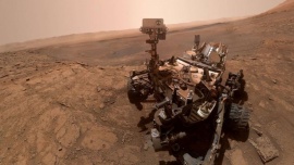 El rover Curiosity tomó imágenes del amanecer en Marte