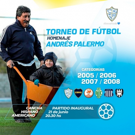 Torneo homenaje de fútbol: el mejor recuerdo a Andrés Palermo